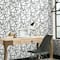 RoomMates Black Ribbon Trail Peel & Stick Wallpaper